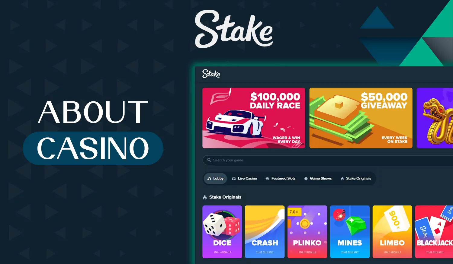 about stake casino